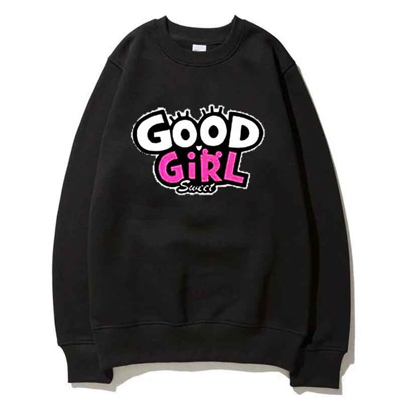 Áo gia Đình, GIÁ SỈ , nỉ lót bông siêu đẹp , y hình , good dad, good mom , good  girl, good boy, MÀU ĐEN