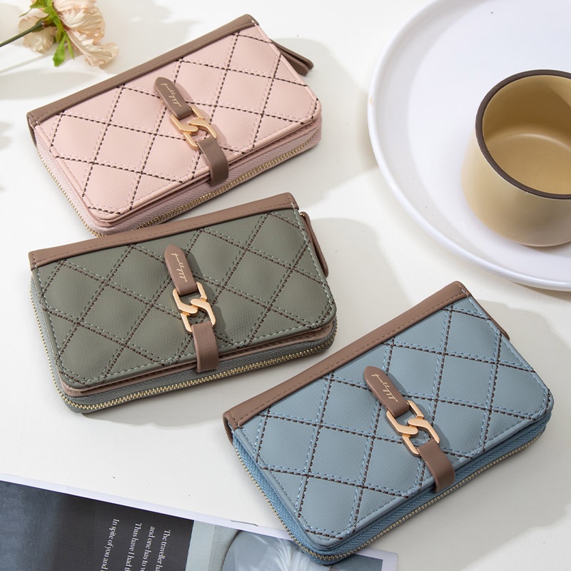 Ví Nữ Có Khóa Kéo Thời Trang