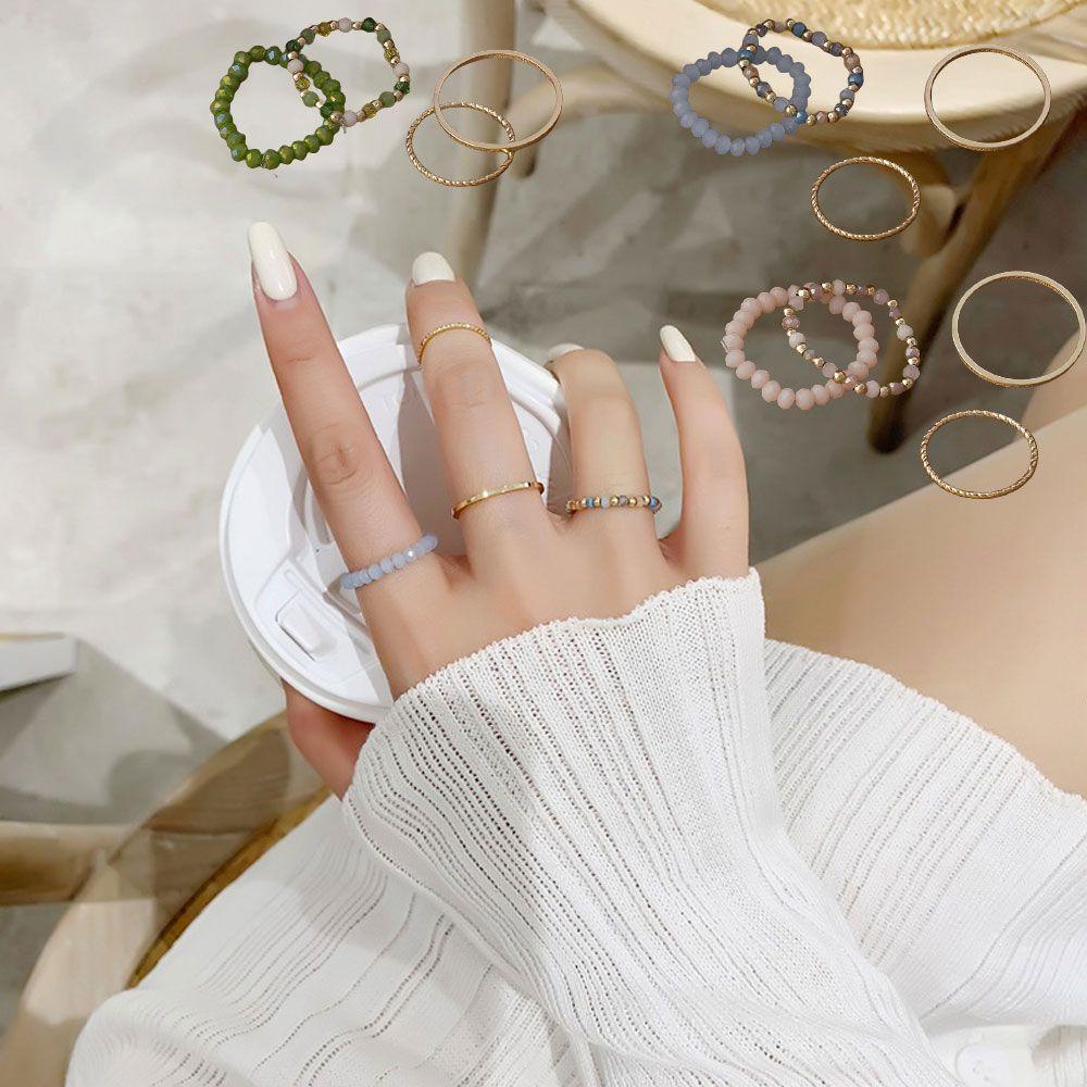 Bộ 1 Nhẫn Đeo Đốt Ngón Tay Phong Cách Vintage Thời Trang Cho Nữ