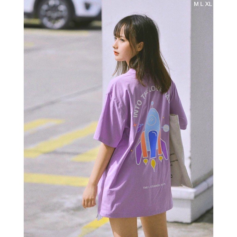 ÁO THUN TAY LỠ FROM RỘNG VŨ TRỤ NAM NỮ Unisex | BigBuy360 - bigbuy360.vn