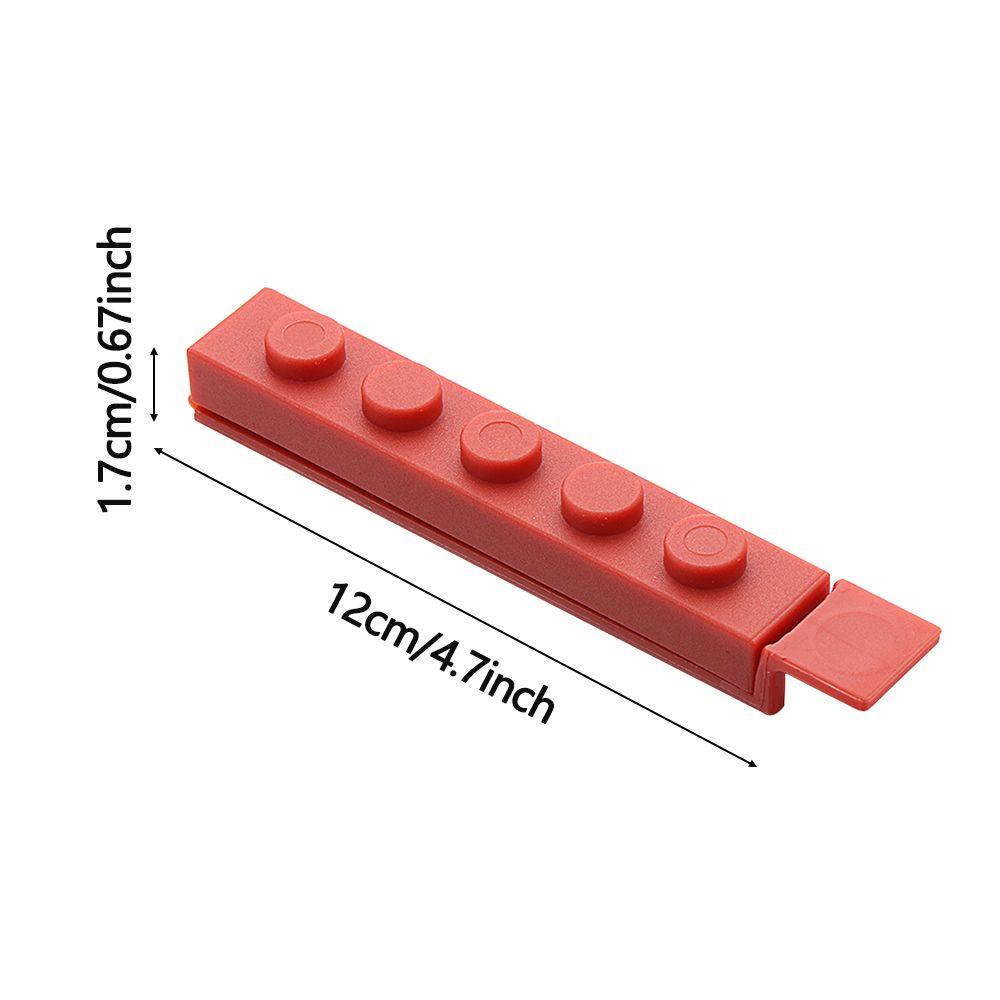 Set 4 Kẹp Niêm Phong Bằng Nhựa Có Thể Tái Sử Dụng