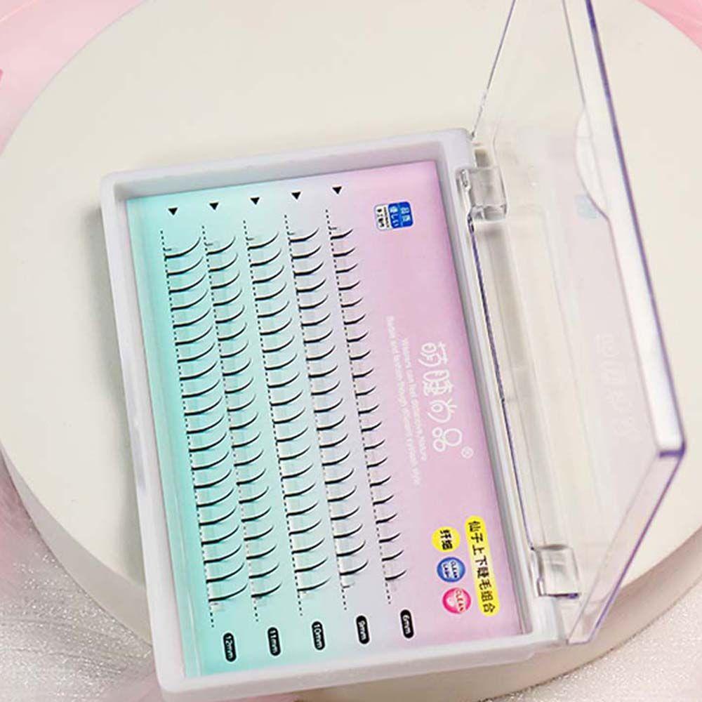FALLFORBEAUTY Fairy Eyelashes DIY Long Lasting Segmented Soft Fiber Mixed Model C Curl Home Eyelash Extension Tool