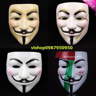 MẶT NẠ HÓA TRANG HACKER anonymous đủ màu cao cấp hàng chính hãng mã sp VS9734