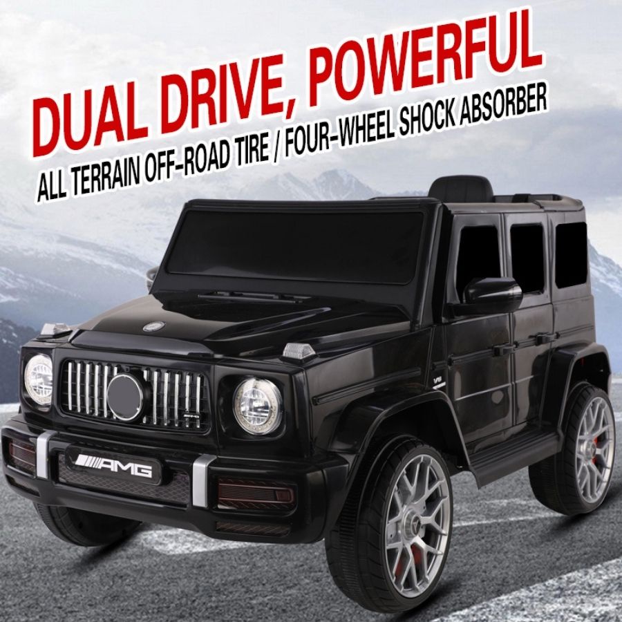 Xe ô tô điện trẻ em mercedes G63 màu đen cho bé từ 1-7 tuổi