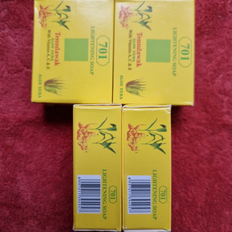 COMBO 2 BỘ KEM TRẮNG DA NGÀY & ĐÊM TEMULAWAK NHẬP KHẨU MALAYSIA + 2 XÀ BÔNG