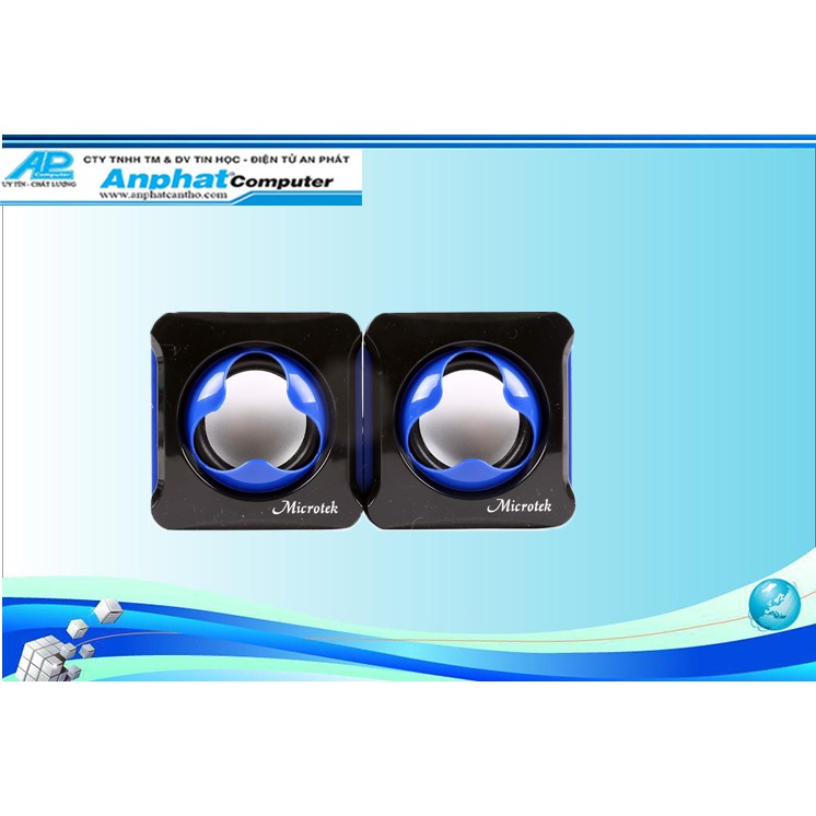 Loa vi tính Microtek MT-120 - Hàng Chính Hãng - Bảo hành 12 tháng