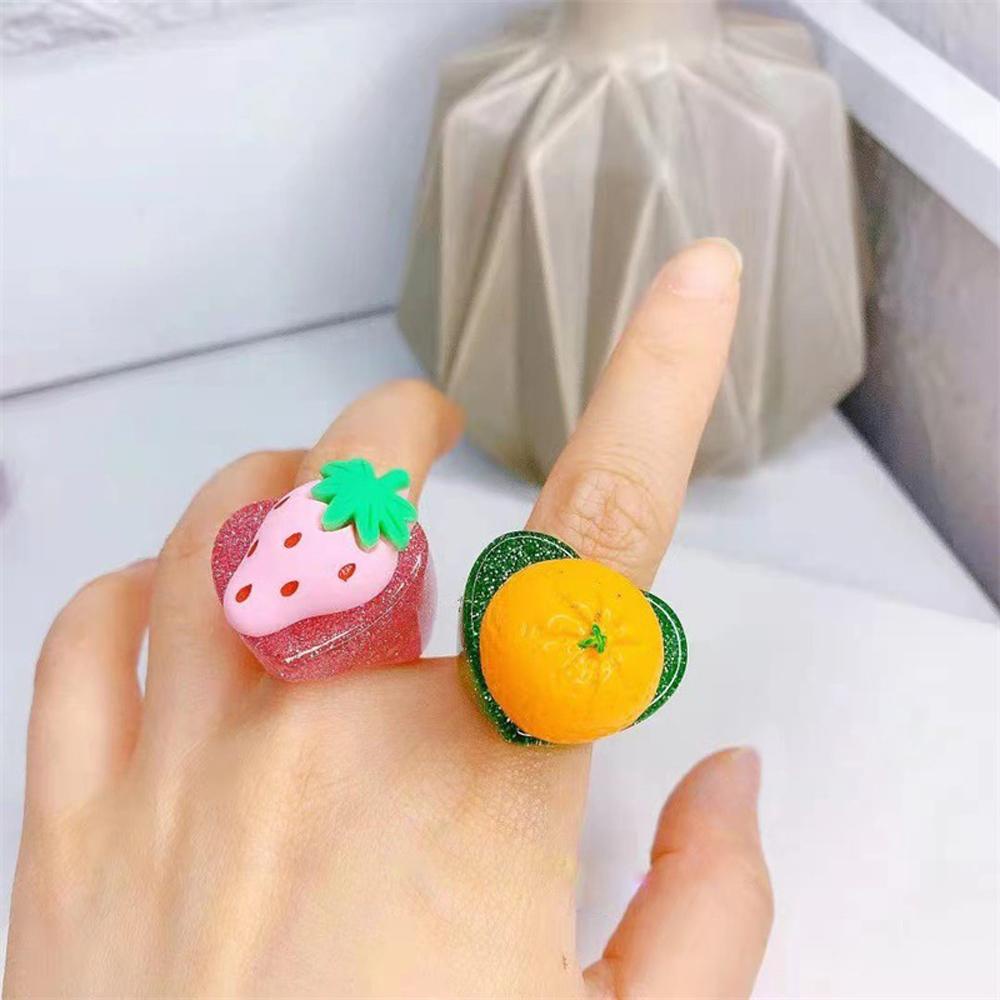 Nhẫn Hình Trái Cây Thời Trang Dành Cho Nữ