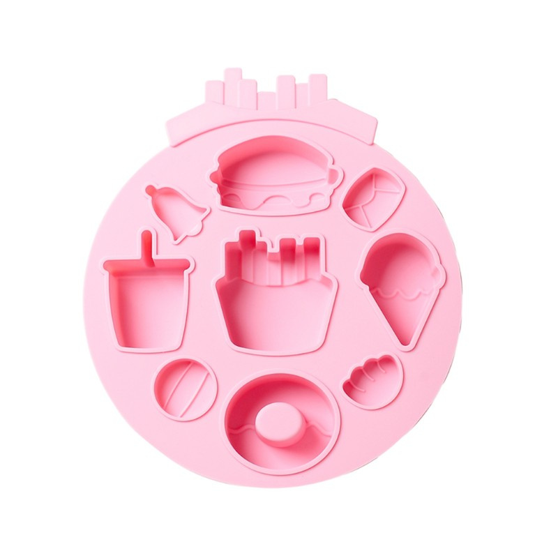 Khuôn Silicone Làm Bánh Waffle / Thạch Tiện Dụng