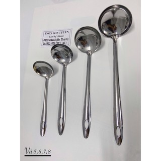 [SIÊU TIỆN LỢI] Vá Canh , Lẩu INOX 304 không gỉ ĐỦ SIZE
