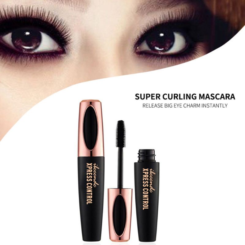 [Hàng mới về] Mascara sợi tơ 4D màu đen làm dài và cong mi 10MK chống thấm nước lâu trôi