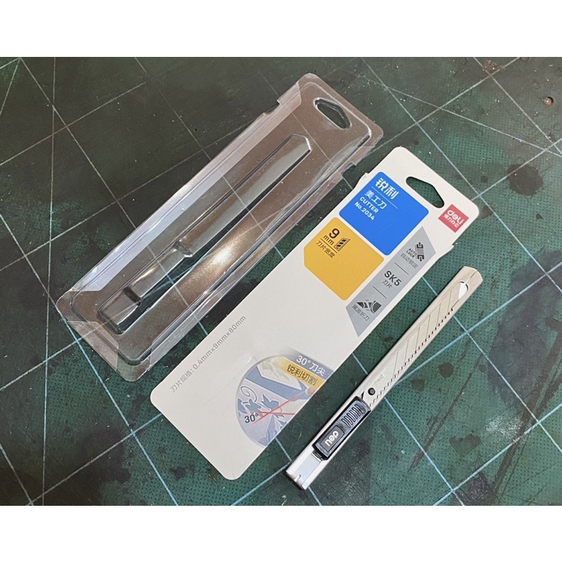 Dao cắt deli lưỡi nhỏ góc 30 độ, chuyên dùng cắt da làm đồ thủ công