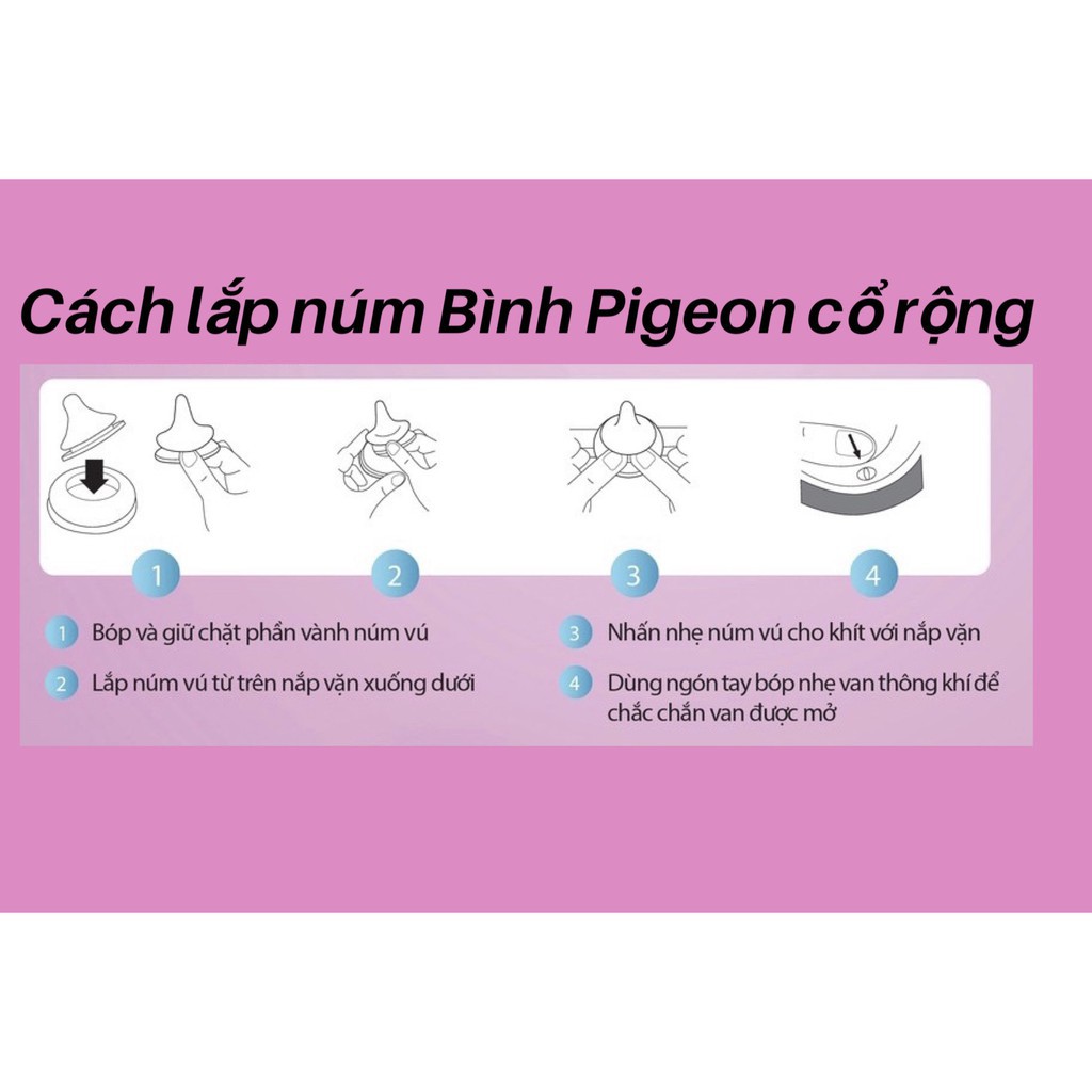 Bình sữa Pigeon nội địa Nhật cổ rộng thủy tinh PPSU 160ml