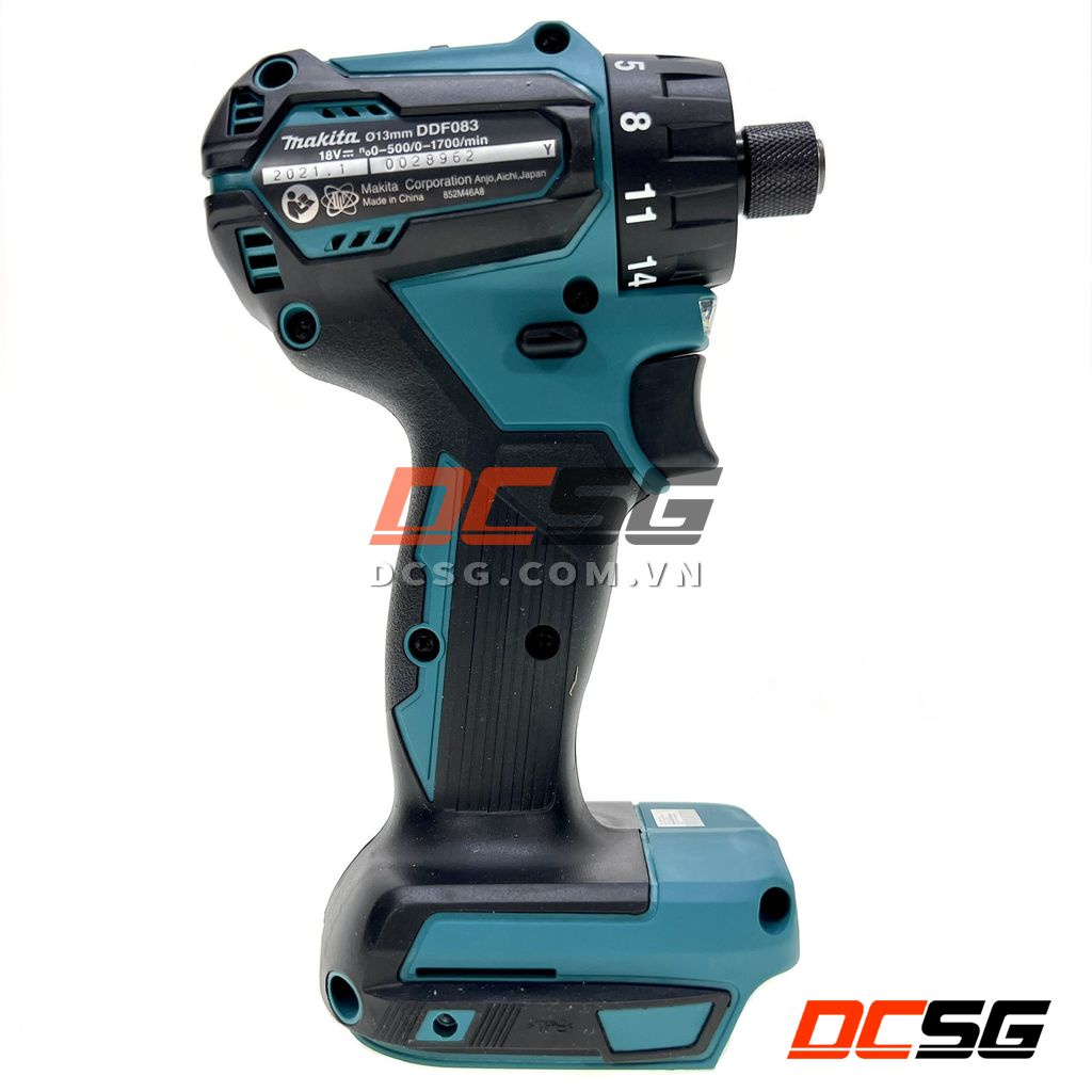 Máy khoan và vặn vít dùng pin 18V Makita DDF083Z  | DCSG