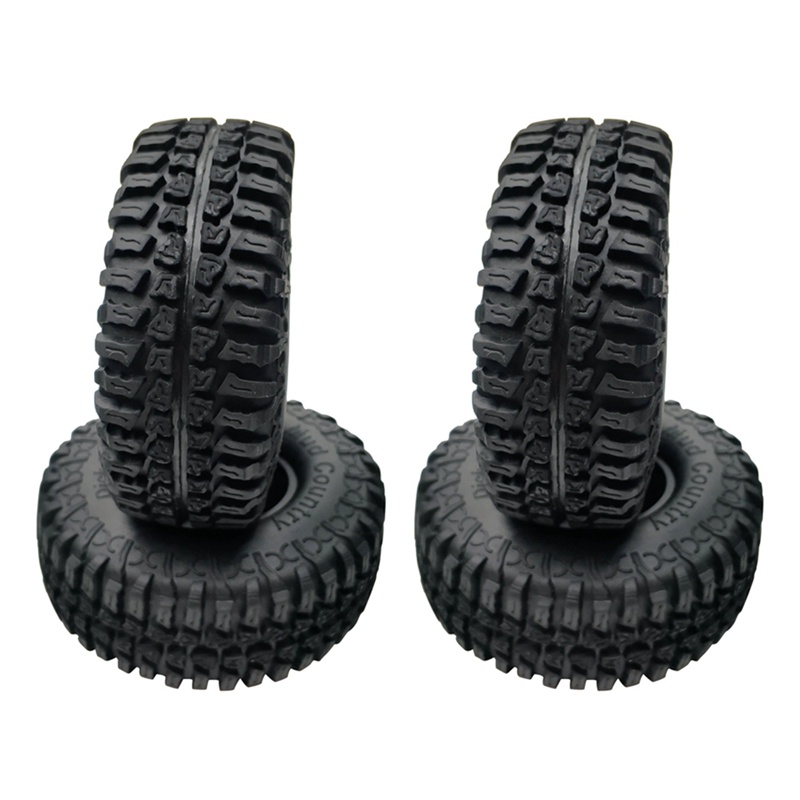 Set 4 Bánh Xe Cao Su 100MM 1.9 Dành Cho Xe Đồ Chơi 1 / 10 RC Axial SCX10 90046 AXI03007 Traxxas TRX4 D90 Tamiya CC01