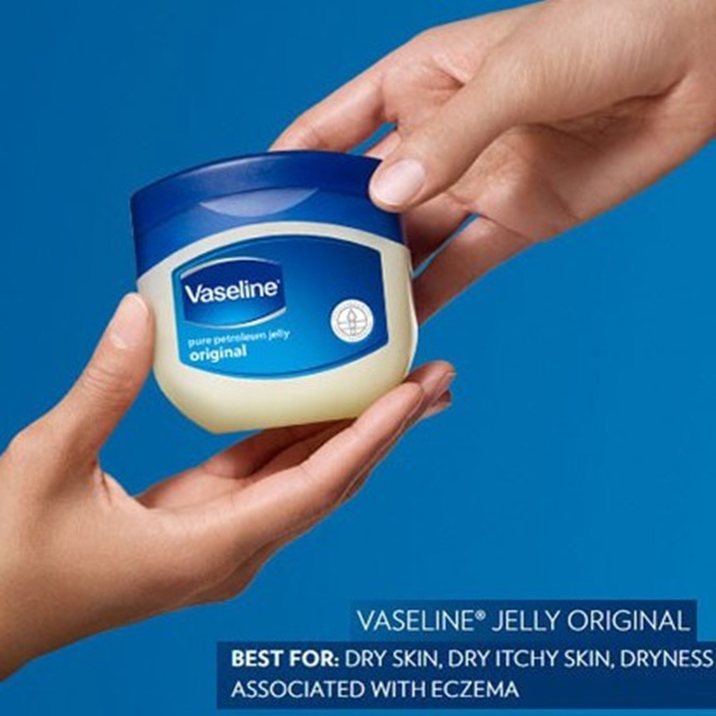 Sáp dưỡng ẩm Vaseline Pure Petroleum Jelly (49g/50ml/100ml)