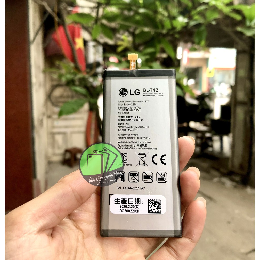 Pin LG V50 ThinQ , Dung lượng 4000mAh, Tặng kèm cáp Type C