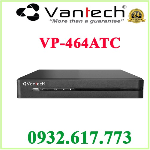 Đầu ghi hình All in One 4 kênh VANTECH VP-464A/T/C