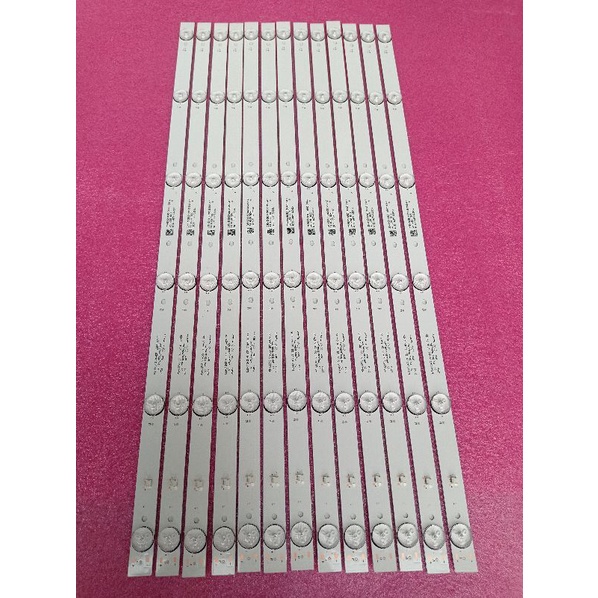 10 thanh led 6 bóng 6v độ cho tivi 32 inh