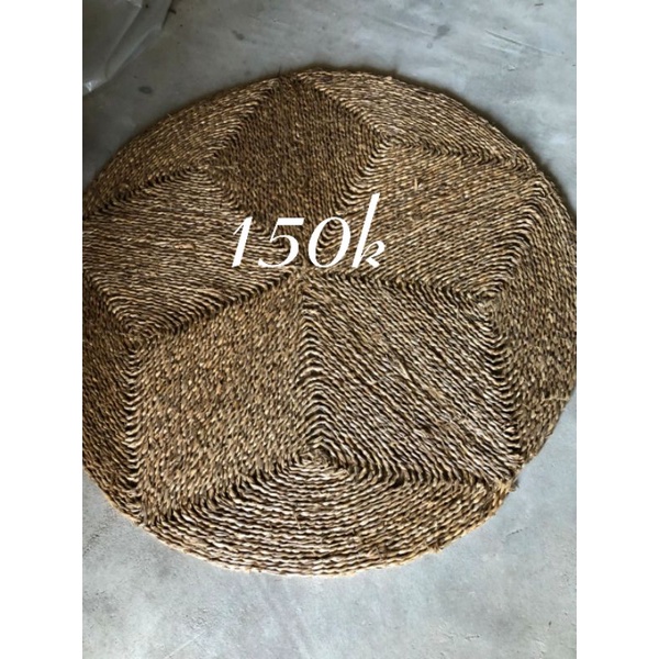 thảm cói ngôi sao 90cm