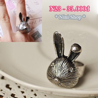 [Part 1] Nhẫn hình thú đáng yêu - cá tính (kéo sang phải xem thêm mẫu)