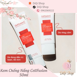 Kem chống nắng cell hồng