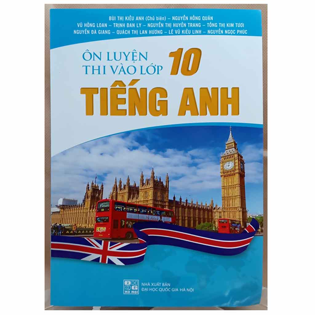 Sách - Ôn luyện thi vào lớp 10 Tiếng Anh