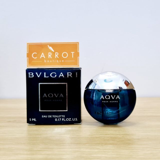 Nước hoa mini Nam BVLGARI AQVA Pour Homme EDT 5ml