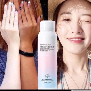 Xịt chống nắng trang điểm da maycreate