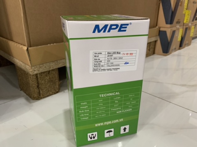 Đèn led MPE bulb 50w ánh sáng trắng LB-50T