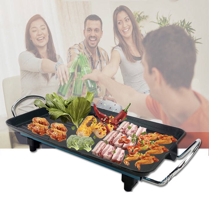 Bếp Nướng Điện Không Khói BBQ 1350W - Hàng loại 1 an toàn, chất lượng