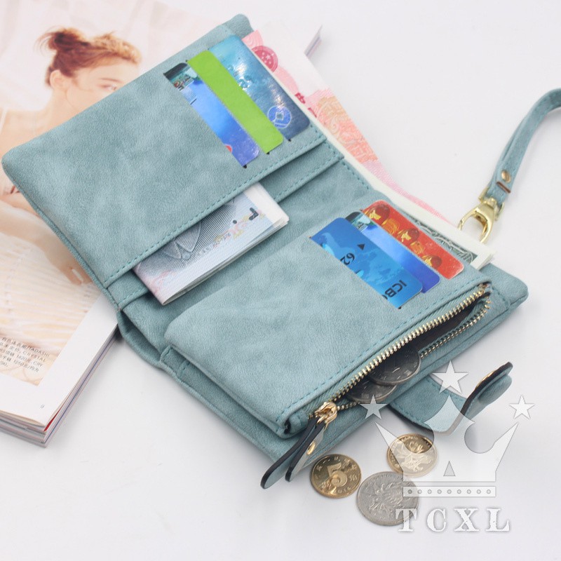 Ví da nữ dáng ngắn thời trang cao cấp | BigBuy360 - bigbuy360.vn