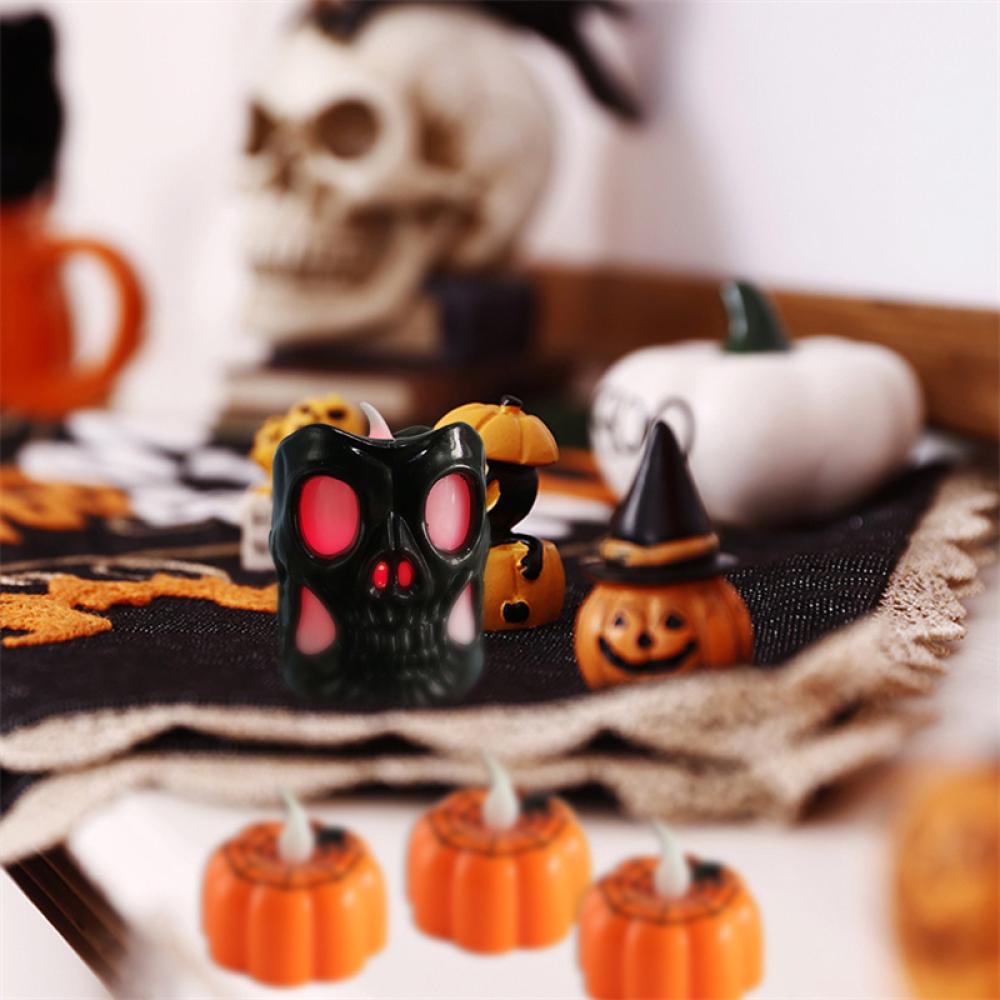 Đèn LED Hình Quả Bí Ngô Trang Trí Halloween K3W2