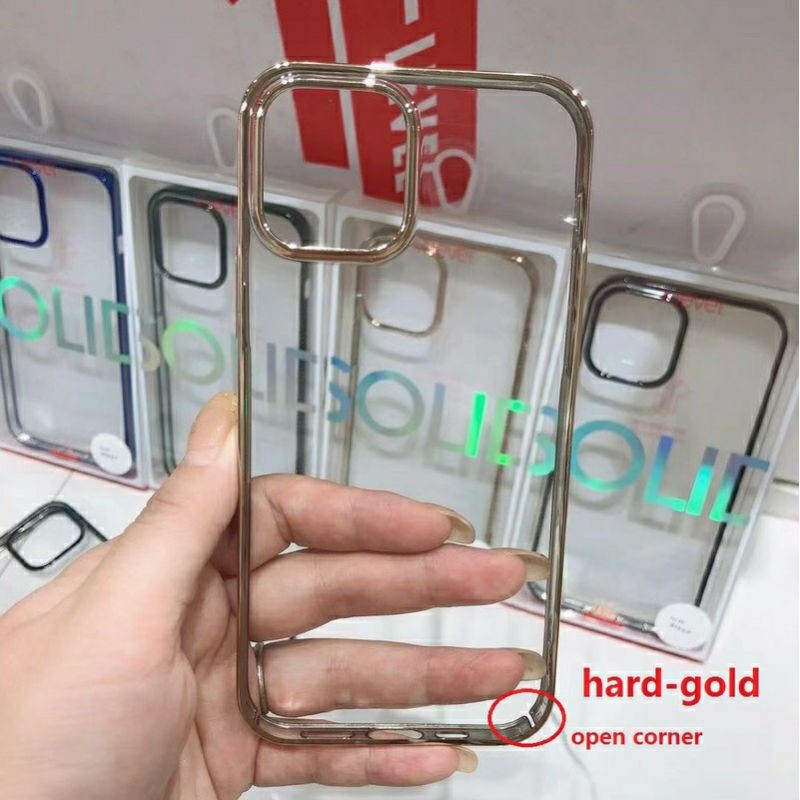CHÍNH HÃNG Ôp lưng X-level viền màu cho iPhone  13 / 12 Mini / 12 / 12 Pro/ 12 Pro Max lưng trong cứng ( Chính Hãng )