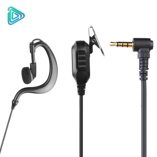 Tai nghe bộ đàm 1 chân 3.5mm kèm mic ptt. phù hợp cho bộ đàm motorola, kenwood, icom,… 1 cổng cắm
