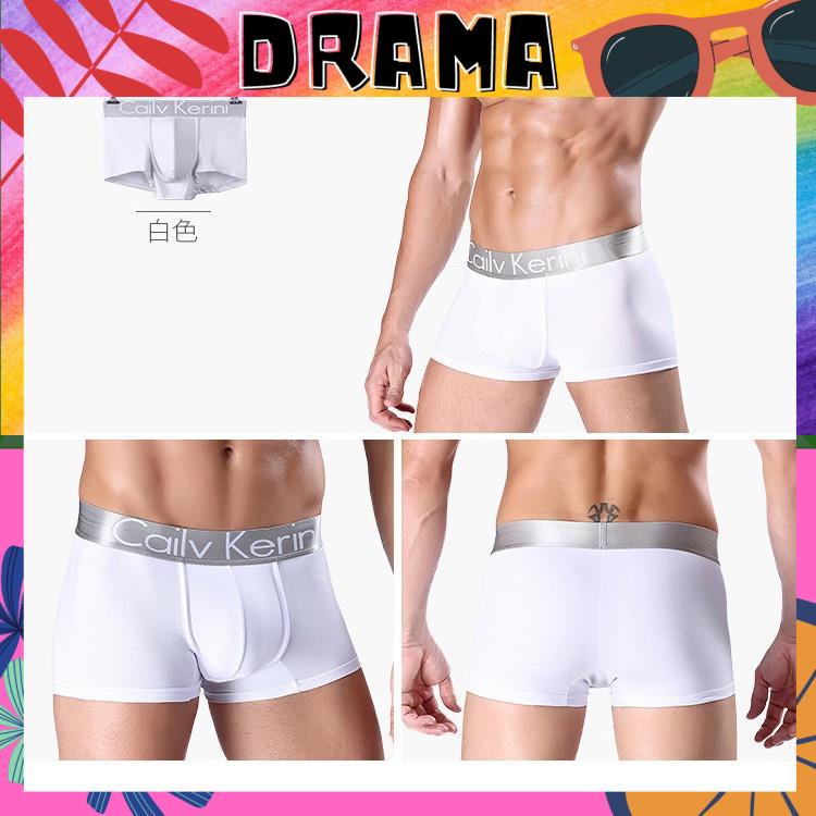 Quần lót đùi nam, Quần sịp nam boxer cotton cao cấp Phong cách Thể thao đai lớn co giãn 4 chiều thoáng mát DRAMA SIP006