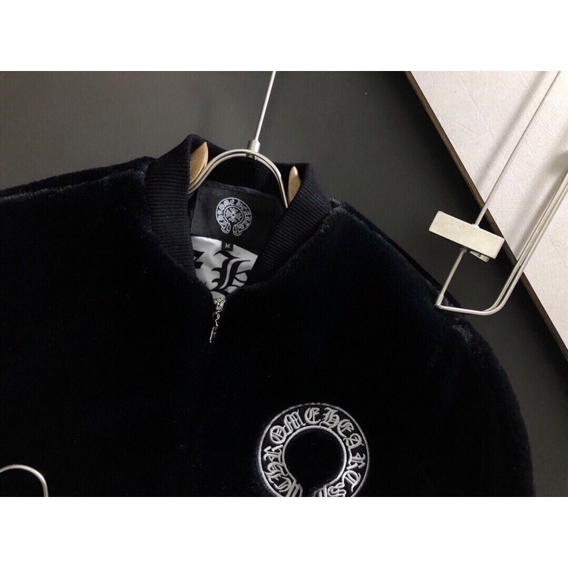 Áo khoác lông cho nam dáng bomber thương hiệu Chrom Heats cao cấp