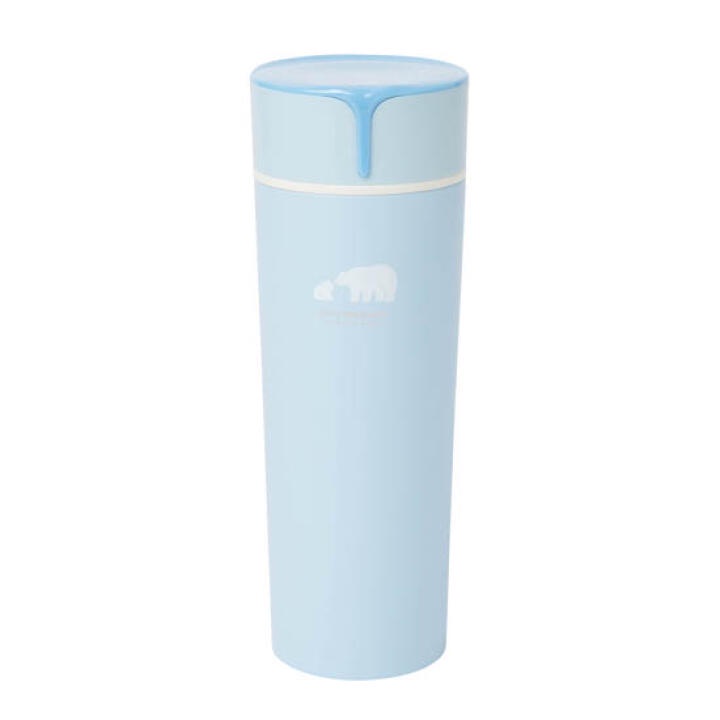 Tumbler ARTBOX Hàn Quốc Có Nắp Giữ Lạnh Màu Xanh Pastel