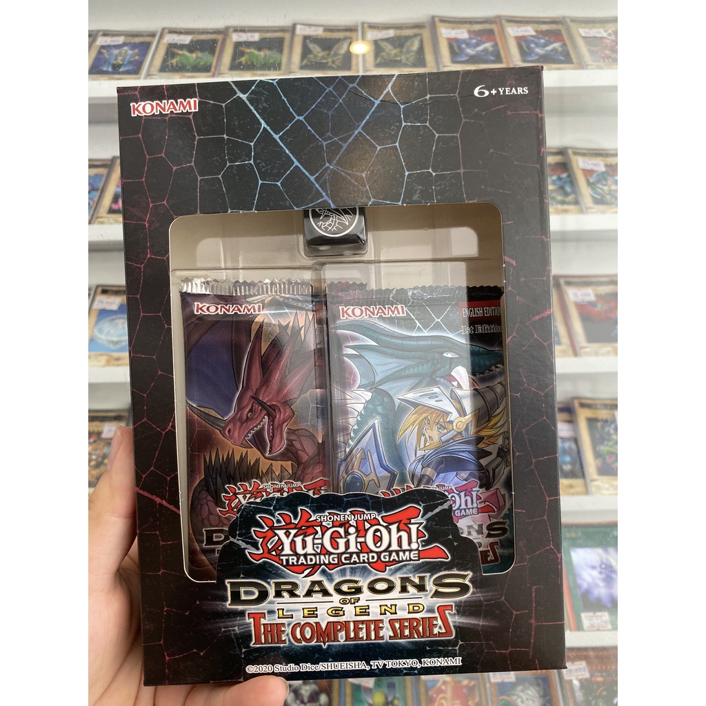 Hộp Bài Sưu Tập YugiOh! Dragons of Legend: The Complete Series - Chính Hãng Konami - Nhập Khẩu từ Anh