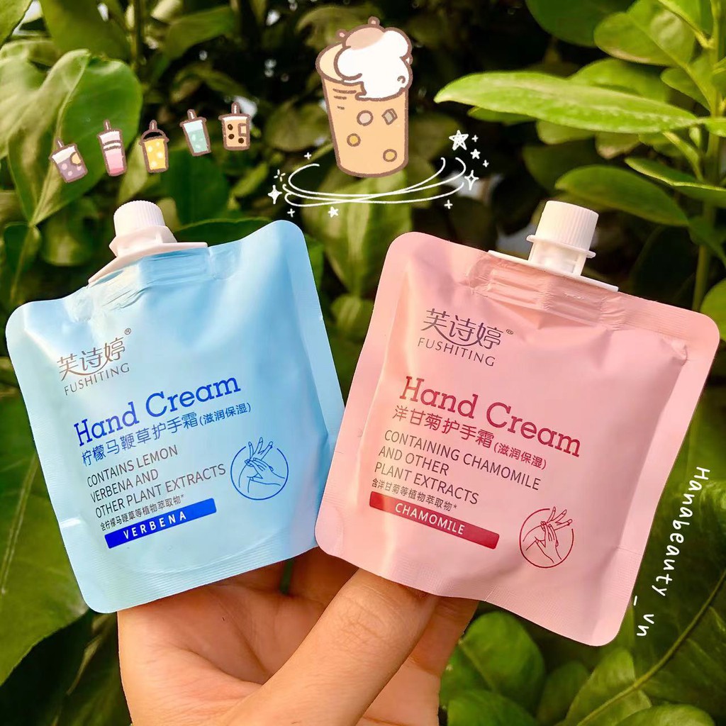 Kem Dưỡng Da Tay FUSHITING Hand Cream Trắng Da Giảm Nhăn Chống Lão Hóa Nội Địa Trung