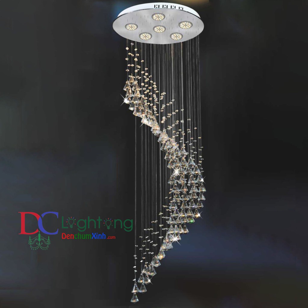 Đèn Thả Thông Tầng Cầu Thang DCX1005 ( Rộng 50cm )