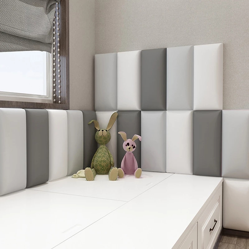 Miếng dán tường/ cạnh giường 3D bằng xốp mềm chống sốc chống va chạm bảo vệ cho trẻ em