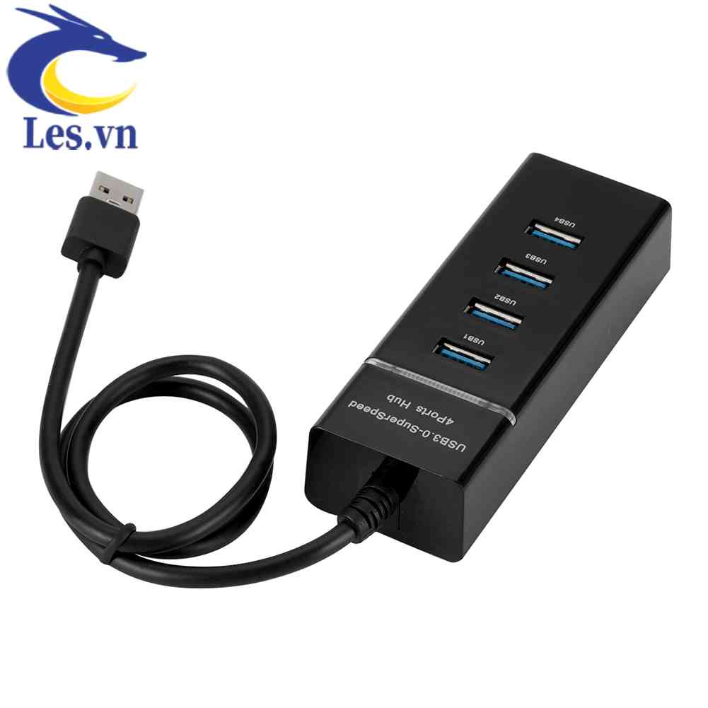 Cáp ChuyểN ĐổI Hub 4 CổNg USB 3.0 TốC Độ Cao 5Gbps Cho Laptop / PC