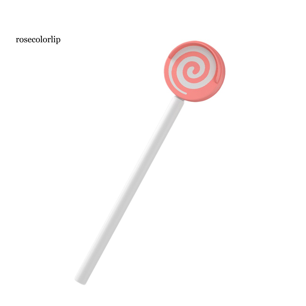 Dụng cụ cạo làm sạch lưỡi em bé chăm sóc hơi thở sảng khoái kiểu dáng kẹo lollipop