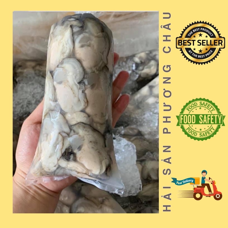 Ruột hàu sữa Pháp lớn tươi ngon 500g
