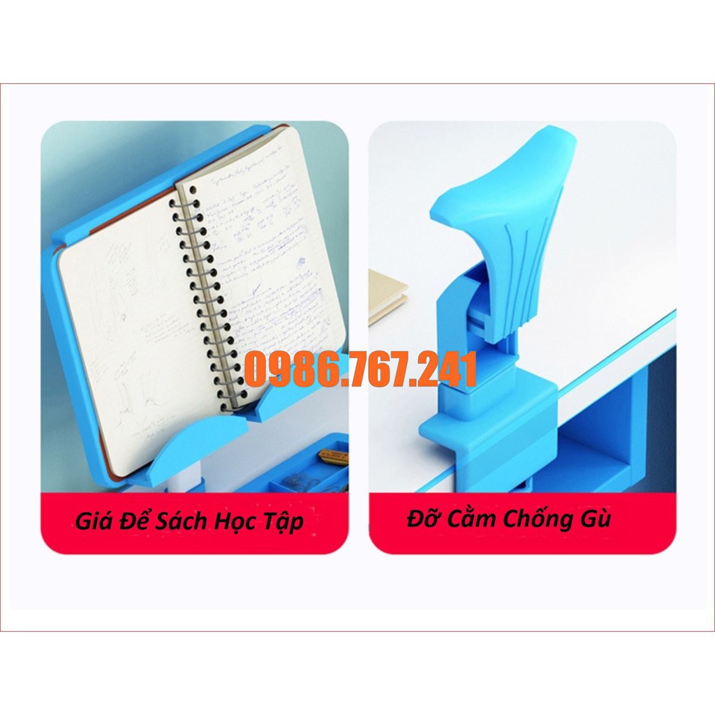Bàn học siêu bền chắc chắn chân sắt ,mặt bàn làm bằng gỗ cho bé | BigBuy360 - bigbuy360.vn