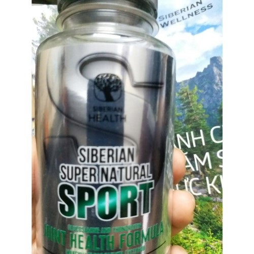 Viên uống bảo vệ khớp Siberian supernatural sport Glucosamine and Chondroitin Nga