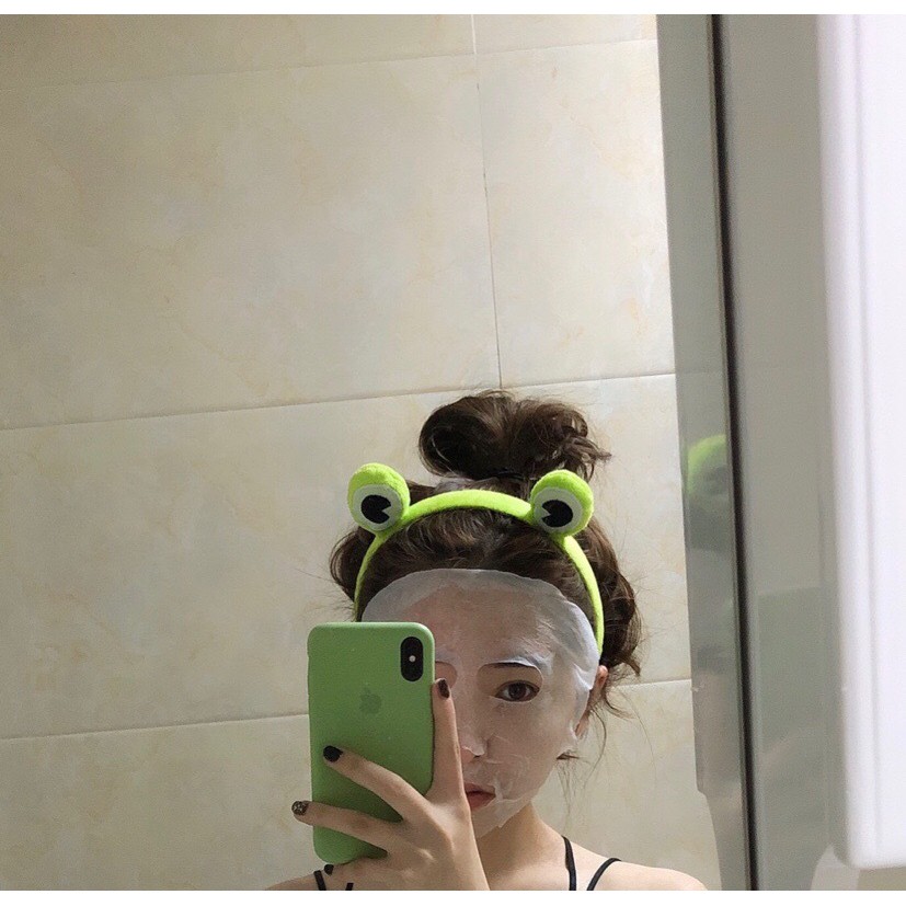 Băng Đô Hình Ếch Xanh Phong Cách Hàn Quốc Đáng Yêu Ngộ Nghĩnh