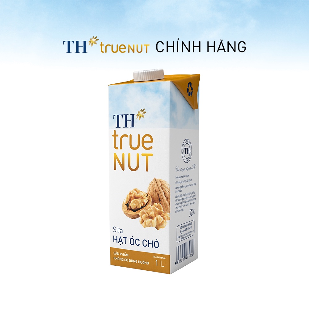 Thùng 12 hộp sữa hạt óc chó TH True Nut 1L (1L x 12)