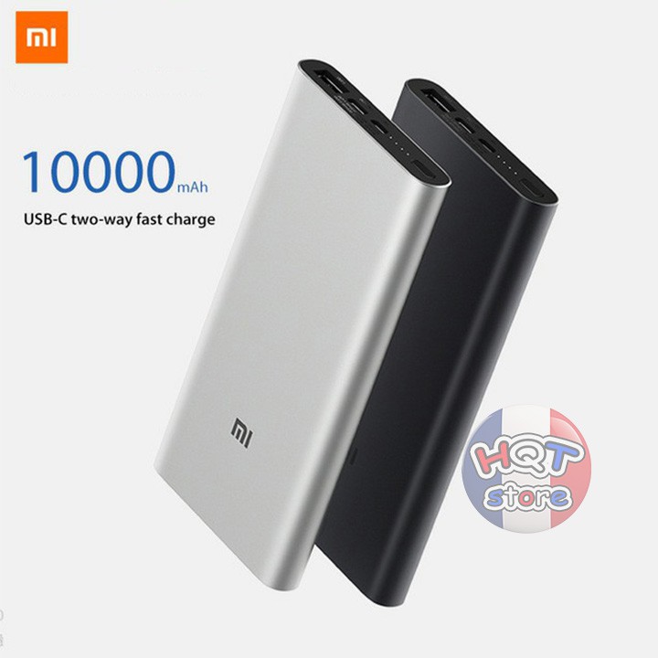 [Mã 252ELSALE hoàn 7% xu đơn 300k] Pin sạc dự phòng Xiaomi 10000mAh Gen 3 Pro 2019 Sạc Nhanh 18W PLM12ZM