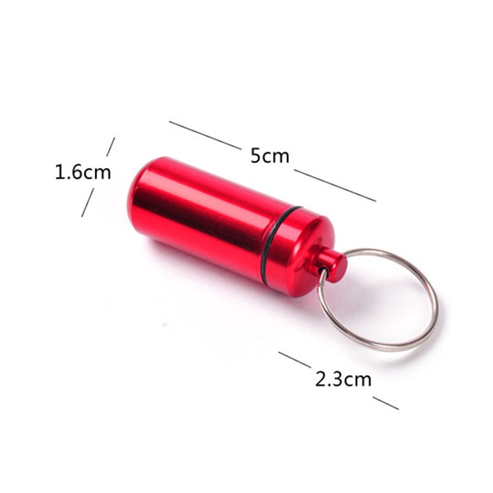 [Tổng Kho Sỉ] Hộp Nhôm Đựng Thuốc Nguy Cấp Người Già (4.8cm)